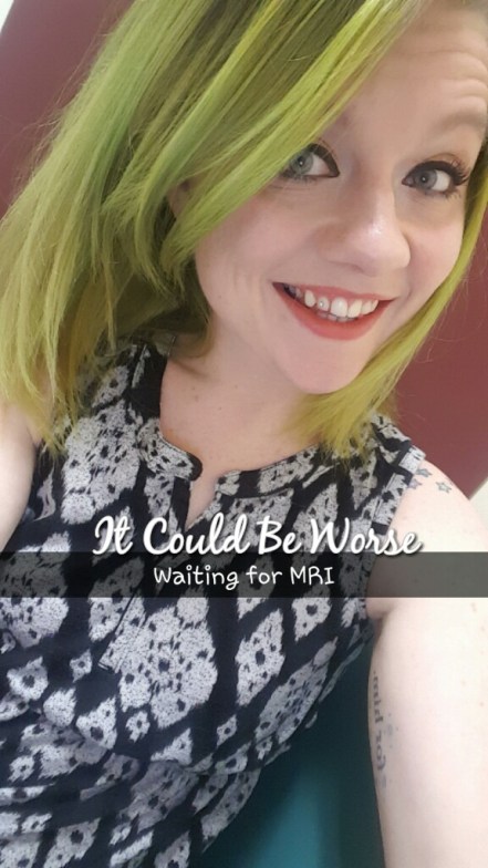 Another MRI for Mary - It Could Be Worse