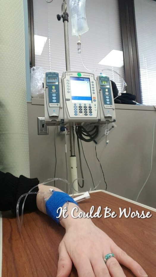 Remicade Infusion Day #4 - It Could Be Worse