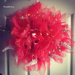Seeing All of the Doctors - Another Month in My Crohn's Journey - Christmas Wreath Mary Horsley
