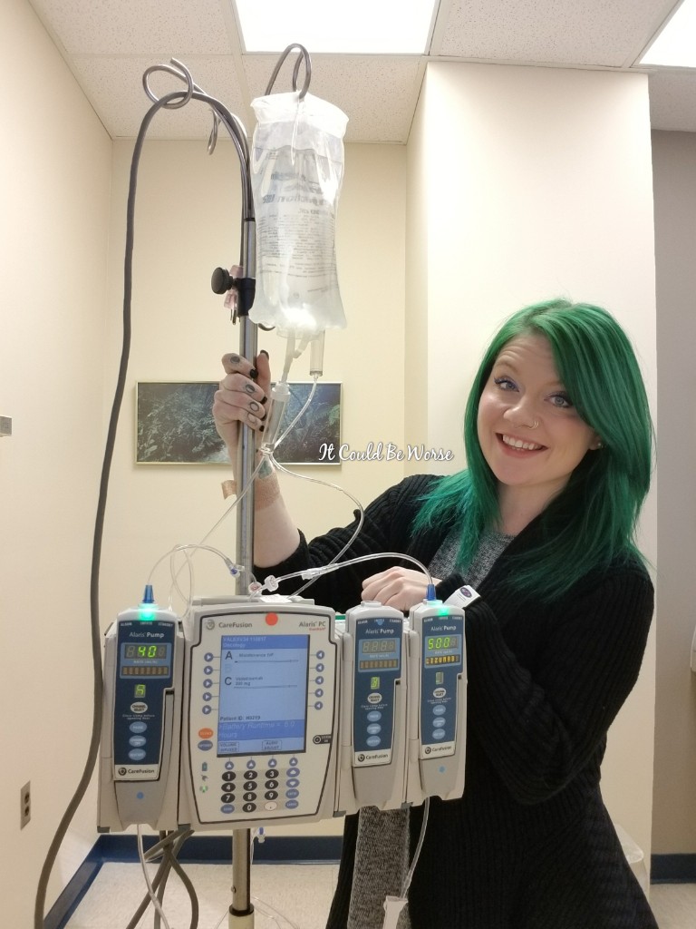 Entyvio Infusion #6 - The Last -- It Could Be Worse Blog -- Mary Horsley