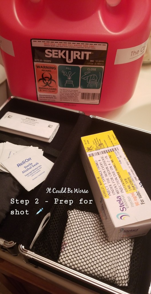 Stelara Self-Injection #1 | It Could Be Worse Blog