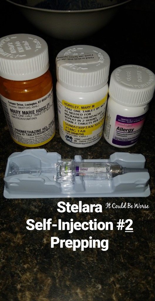 Stelara Self-Injection #2 & Rib Pain - It Could Be Worse Blog