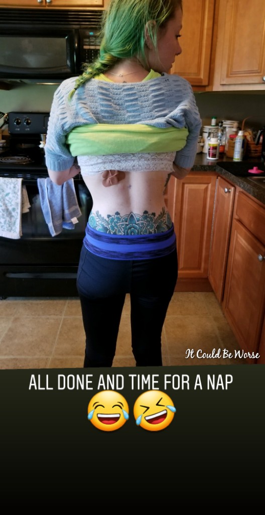 TWO MONTHS TIME | IT COULD BE WORSE BLOG - Mary Horsley - Nerve Block