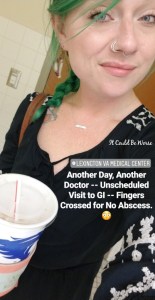 Perianal Abscess #2 in My Crohn's Disease Journey | IT COULD BE WORSE BLOG - Mary Horsley Crohn's disease abscess