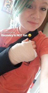 My Ganglion Cyst - The Tetralogy | IT COULD BE WORSE BLOG