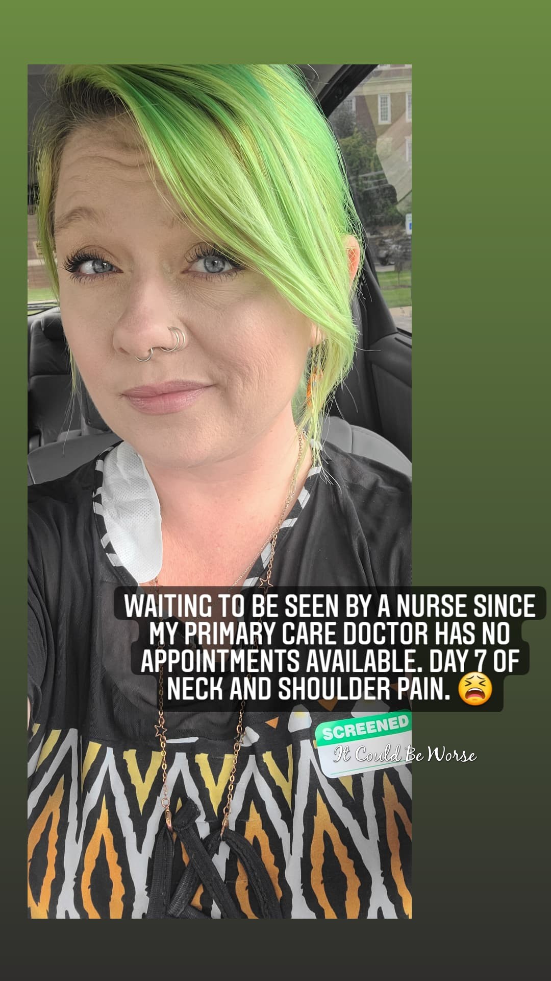 Pain in the Neck - It Could Be Worse Blog - Degenerative Disc Disease - Mary Horsley