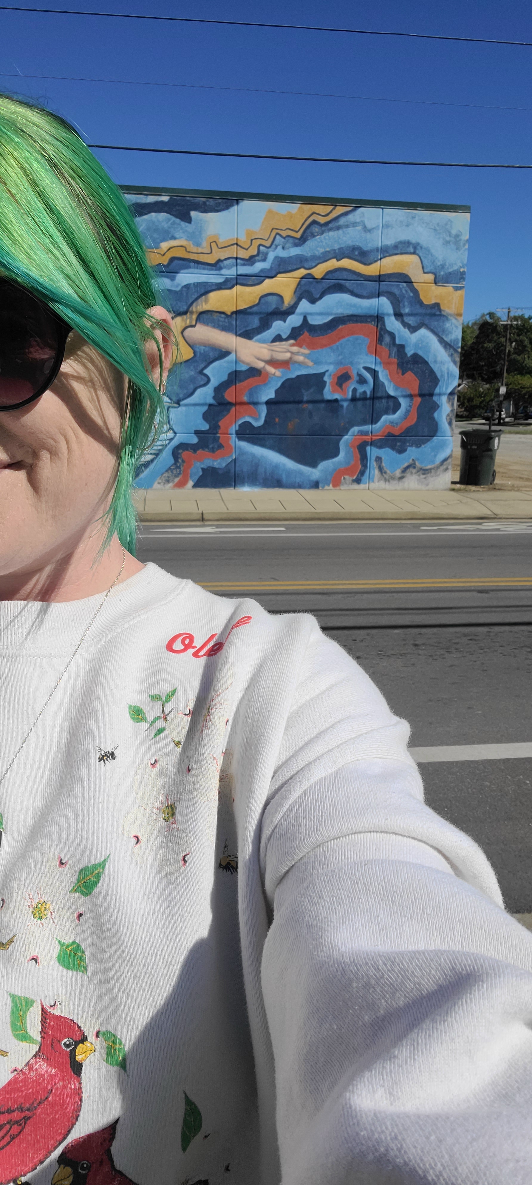 Pain in the Neck - It Could Be Worse Blog - Mary Horsley - Lexington Ky Mural